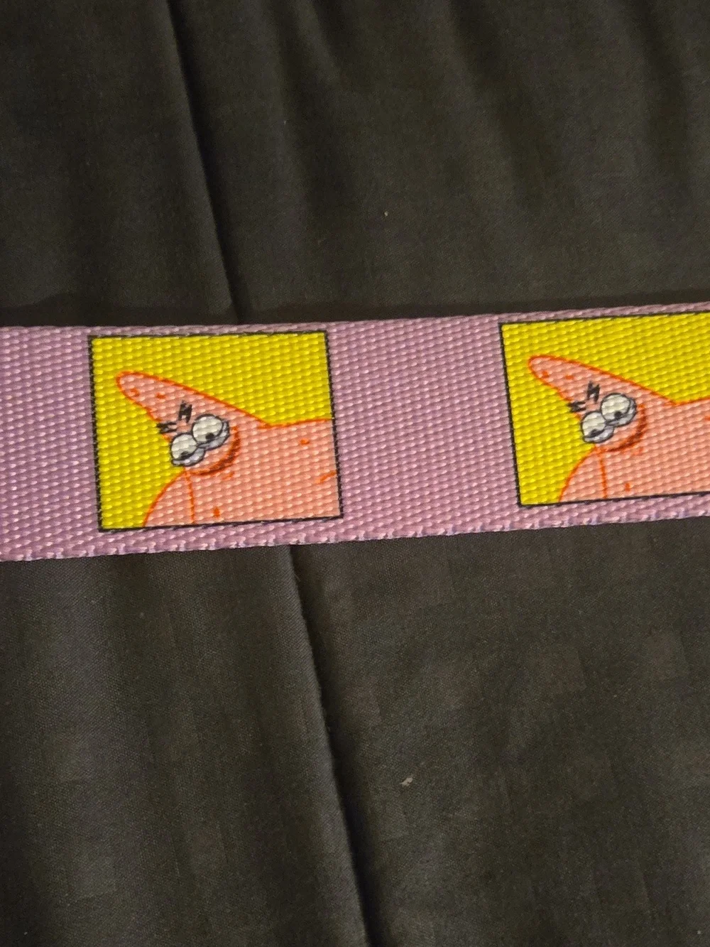 ODD x SpongeBob Reversible Unisex Fashion Belt in Lavender